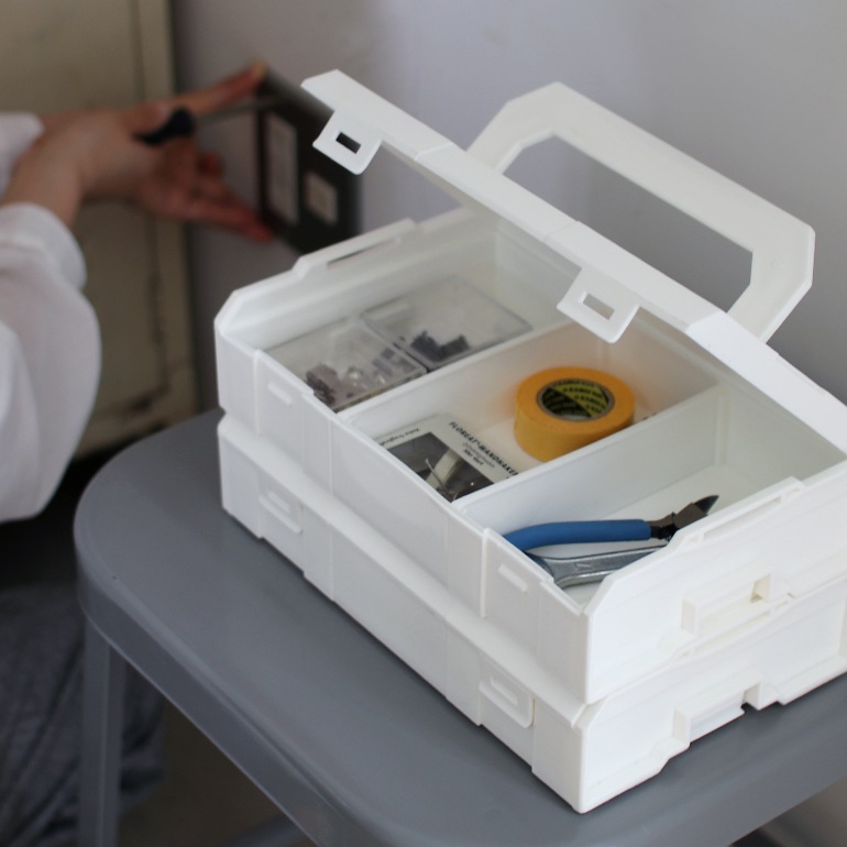 PUEBCO プエブコ｜PLASTIC CONNECTABLE TOOL BOX (1pc)