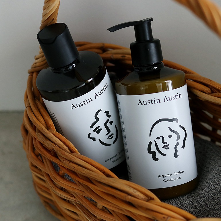 Austin Austin オースティン オースティン｜ベルガモット・ジュニパー シャンプー、コンディショナー 300ml