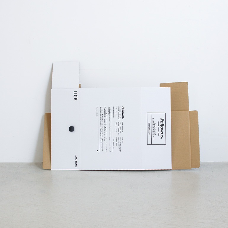 Fellowes フェローズ｜BANKERS BOX 4311バインダーパック 3個1パック（ブラック）