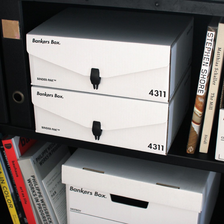 Fellowes フェローズ｜BANKERS BOX 4311バインダーパック 3個1パック（ブラック）