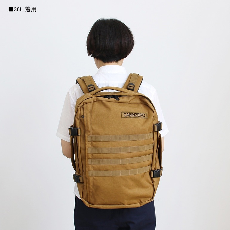 cabin zero キャビンゼロ｜MILITARY STYLE 36L　NAVY
