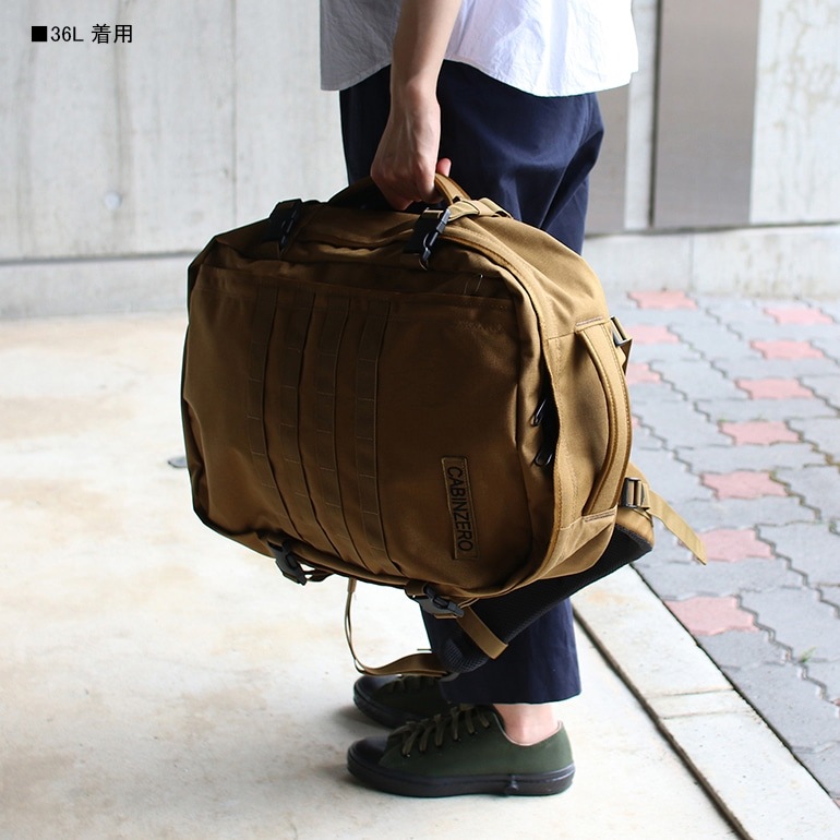 cabin zero キャビンゼロ｜MILITARY STYLE 36L　NAVY