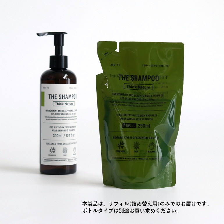 THE ザ｜THE Shampoo Think Nature 詰替用【リフィル単品】