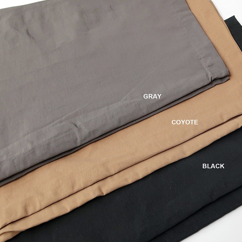 VOIRY ヴォイリー｜SECOND PANTS-B BLACK