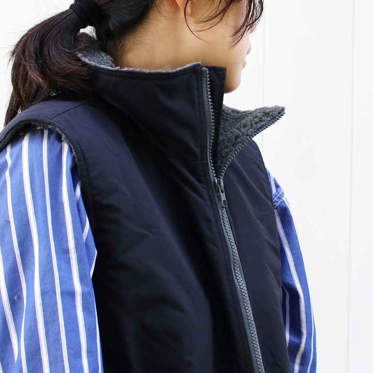 【セール】【50%オフ】necessary or unnecessary ネセサリー オア アンネセサリー｜SQUALL VEST【全2色】