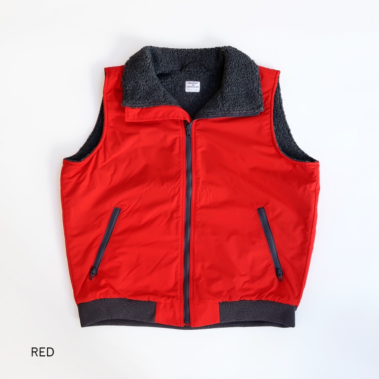 【セール】【50%オフ】necessary or unnecessary ネセサリー オア アンネセサリー｜SQUALL VEST【全2色】