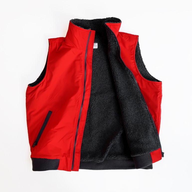 【セール】【50%オフ】necessary or unnecessary ネセサリー オア アンネセサリー｜SQUALL VEST【全2色】