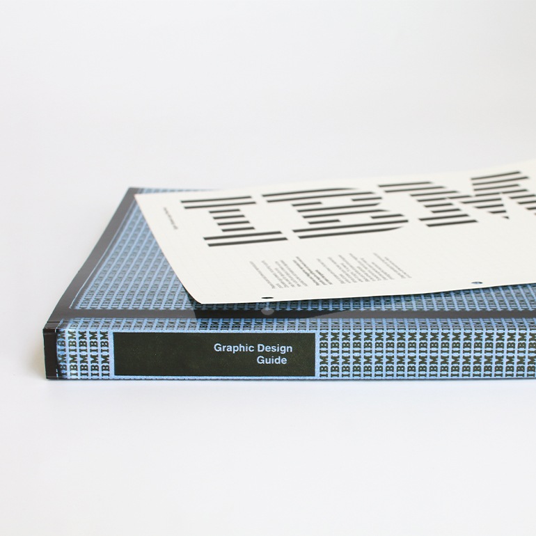 IBM, PAUL RAND’S GRAPHIC STANDARDS MANUAL(REPRINTED EDITION)