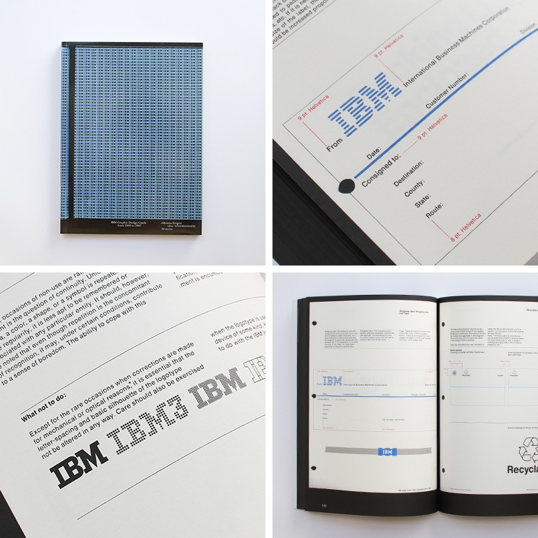 IBM, PAUL RAND'S GRAPHIC STANDARDS MANUAL(REPRINTED EDITION) 通販