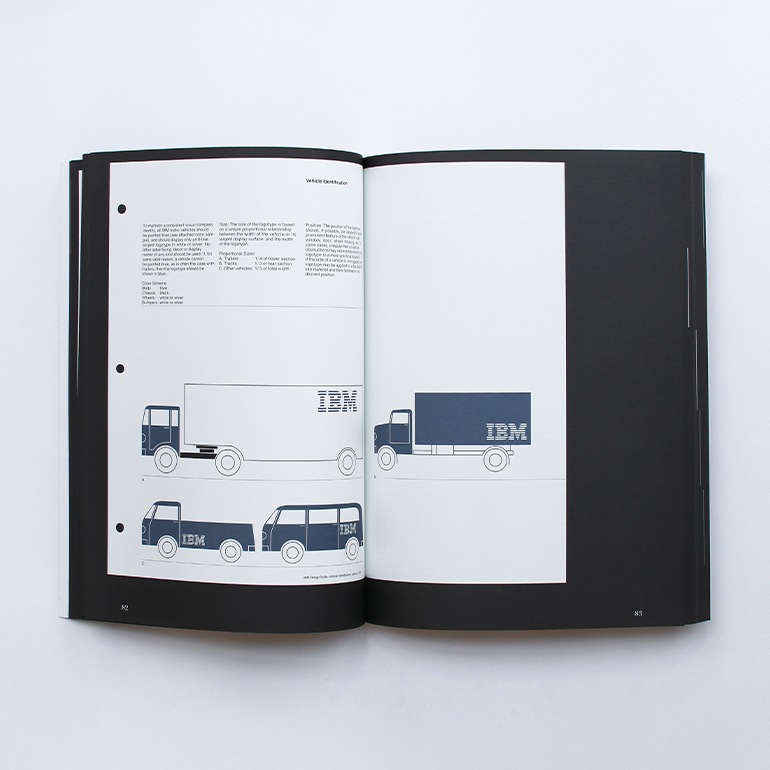 IBM, PAUL RAND’S GRAPHIC STANDARDS MANUAL(REPRINTED EDITION)