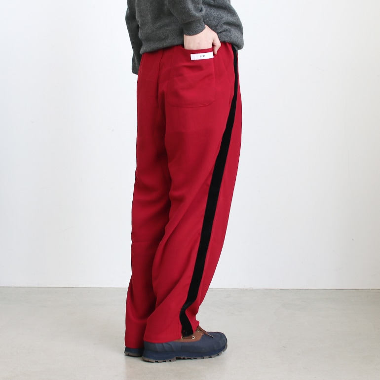 VOIRY ヴォイリー｜SCHOOL PANTS-F　L-GRAY/BLUE