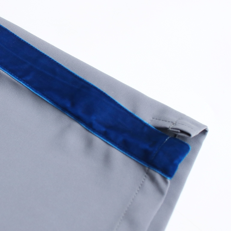 VOIRY ヴォイリー｜SCHOOL PANTS-F　L-GRAY/BLUE