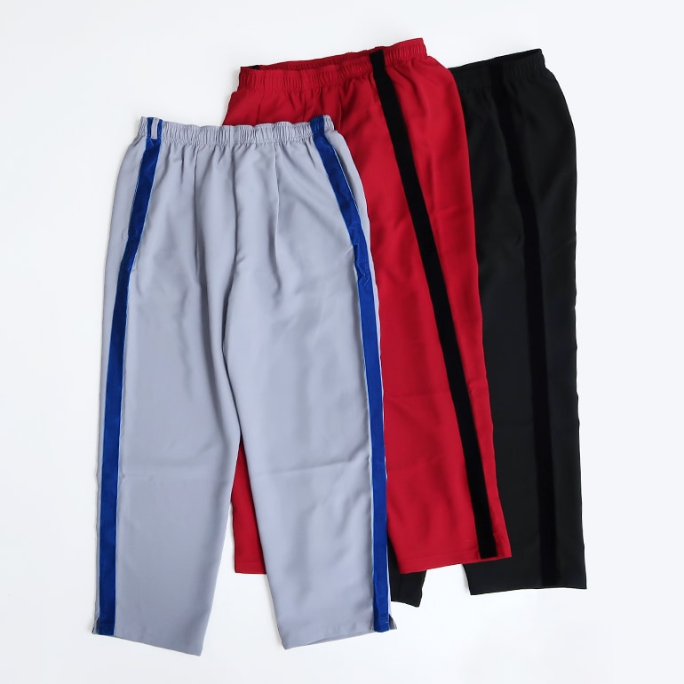 VOIRY ヴォイリー｜SCHOOL PANTS-F　L-GRAY/BLUE