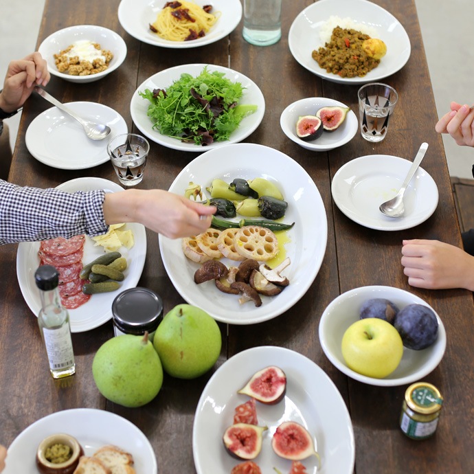 Saturnia サタルニア｜チボリ オーバルプレート 38cm