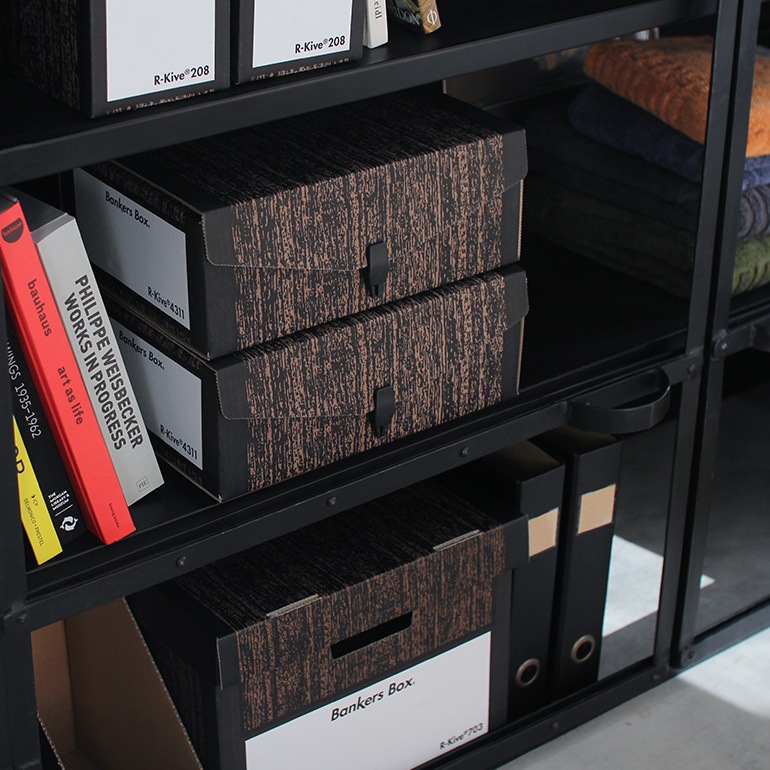 Fellowes フェローズ｜BANKERS BOX 4311バインダーパック 3個1パック（ウッドグレイン）