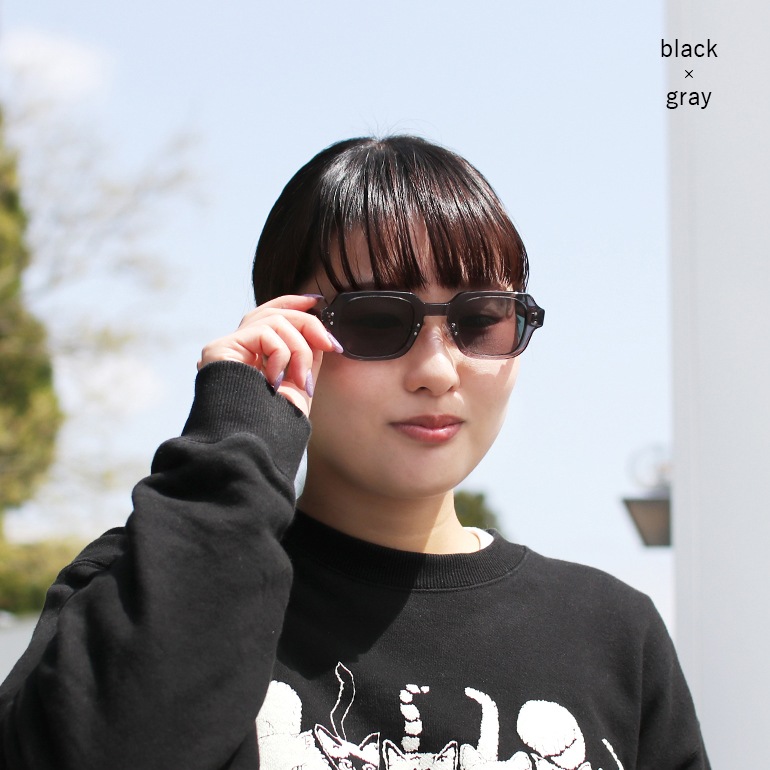 USSタイプ S9 アイウェア フレーム (ブラウン×クリア)