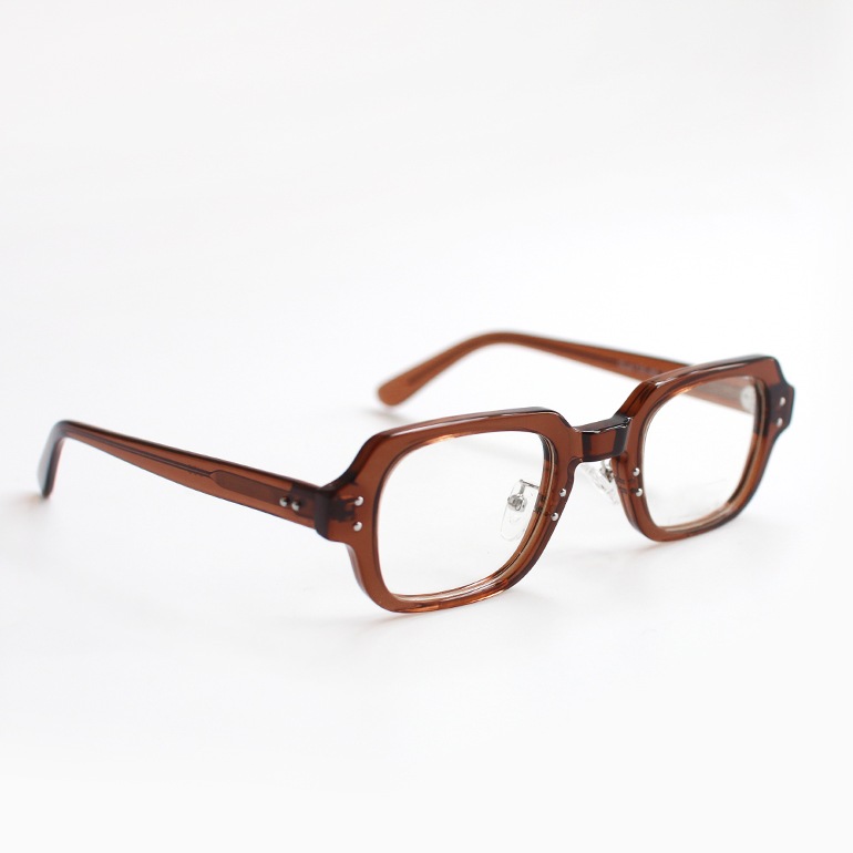 USSタイプ S9 アイウェア フレーム (ブラウン×クリア)