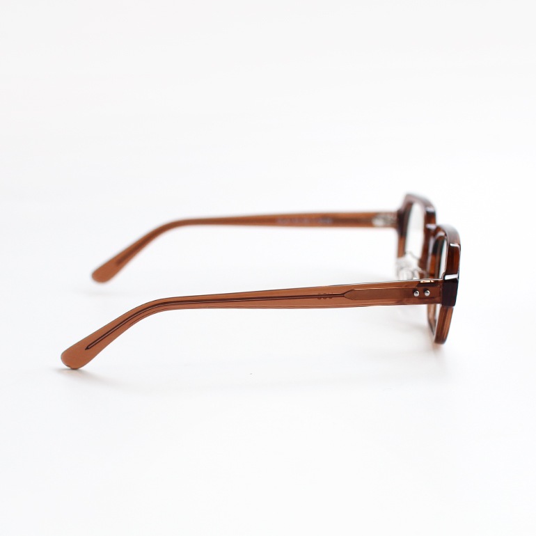 USSタイプ S9 アイウェア フレーム (ブラウン×クリア)