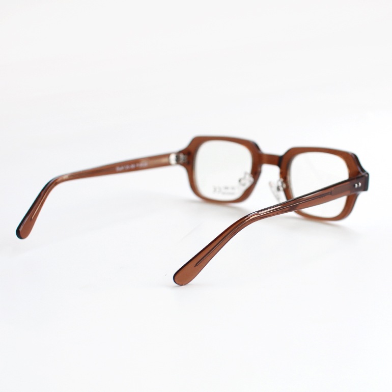 USSタイプ S9 アイウェア フレーム (ブラウン×クリア)