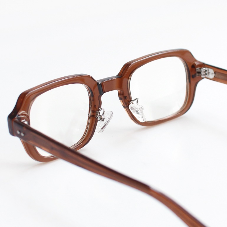 USSタイプ S9 アイウェア フレーム (ブラウン×クリア)