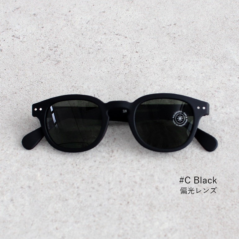 IZIPIZI イジピジ｜SUN #C (偏光レンズ)　Black