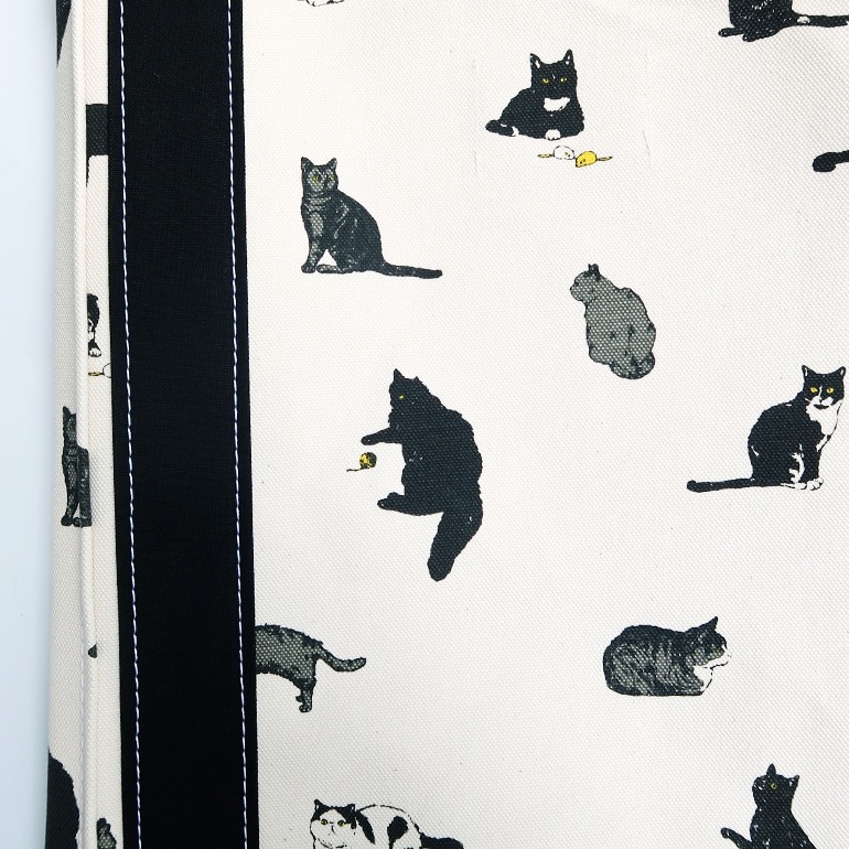 TEMBEA テンベア｜BAGUETTE TOTE SMALL　CAT/BLACK