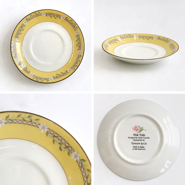 VINTAGE｜Tiffany&Co. Pink Tulip カップ＆ソーサー