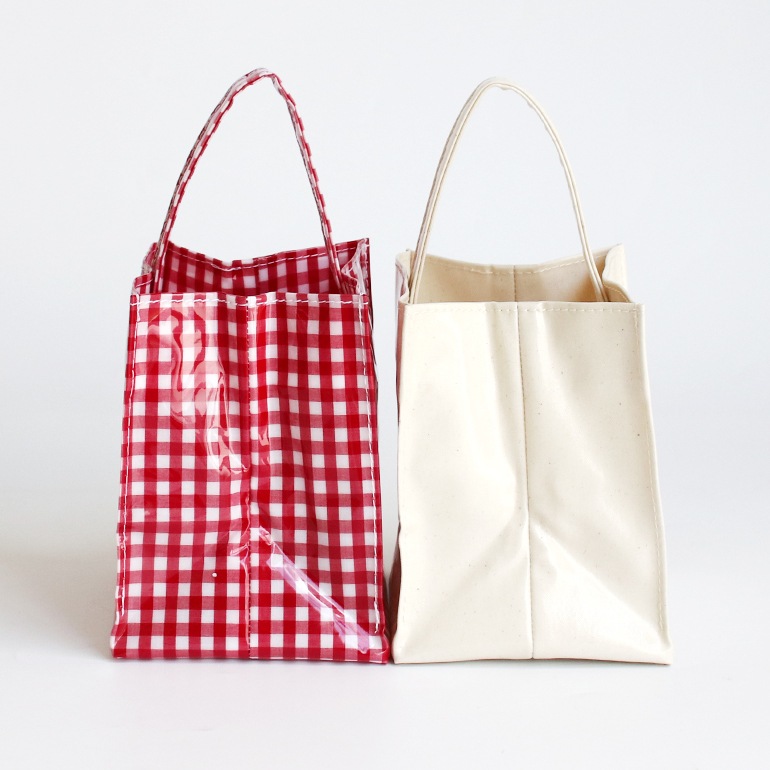 TEMBEA テンベア｜CUBE TOTE GINGHAM RED 通販｜DUPON35