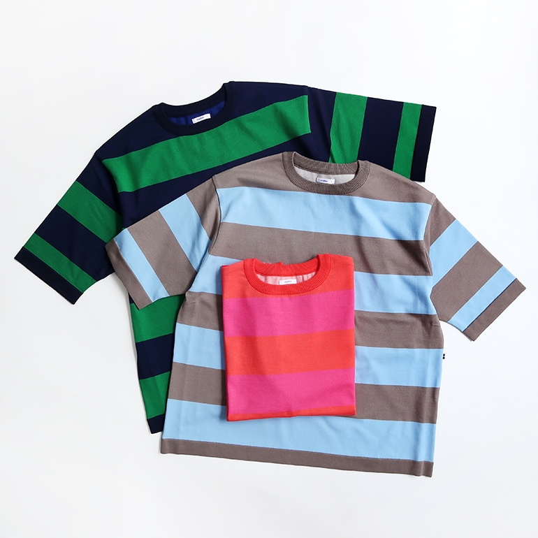 maillot マイヨ｜ Wide Border half sleeve-Tee【全3色】 通販｜DUPON35