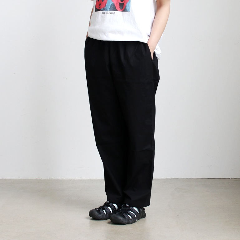 VOIRY ヴォイリー｜DOCTOR PANTS-26A BLACK
