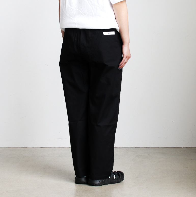 VOIRY ヴォイリー｜DOCTOR PANTS-26A BLACK