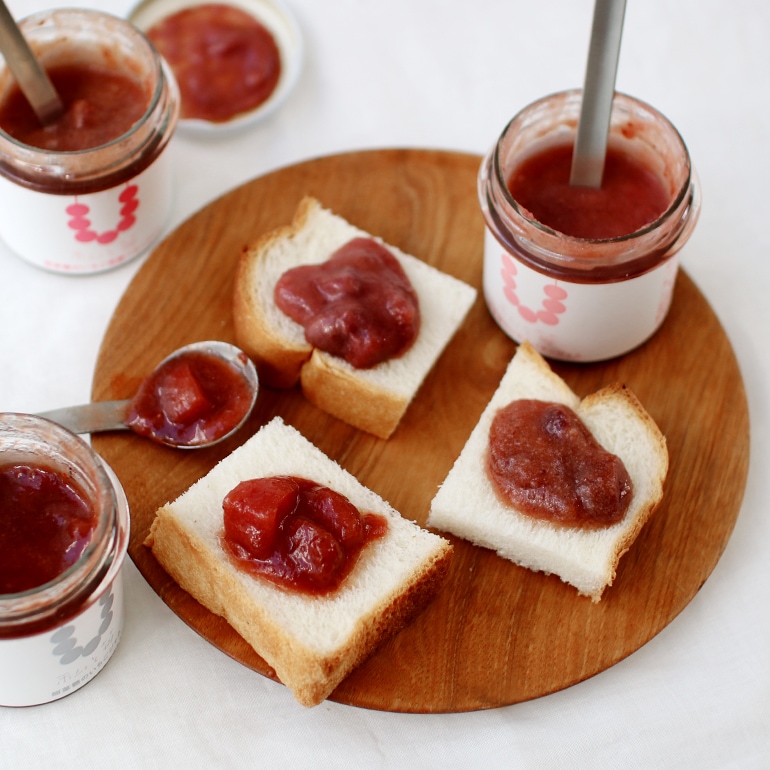 私と苺｜甜菜糖のいちごジャム