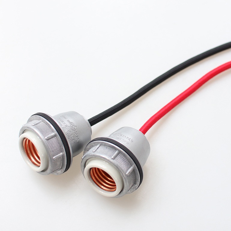 PACIFIC FURNITURE SERVICE パシフィックファニチャーサービス｜SOCKET&CORD ブラック(1m) 口金E26