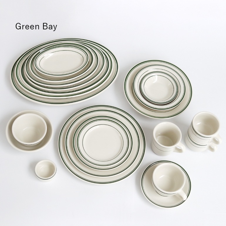 Tuxton タクストン｜Green Bay Oval Plate 36cm