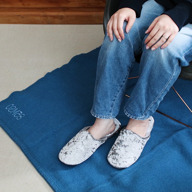 USED フランス軍 ウールブランケット サックスブルー 通販｜DUPON35