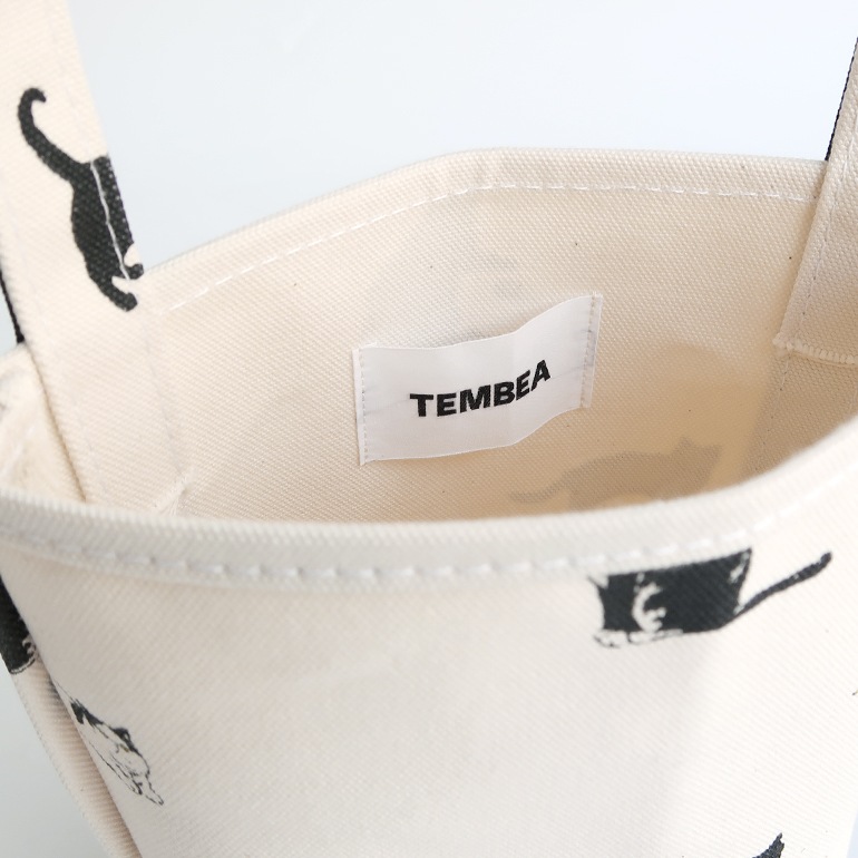 TEMBEA テンベア｜BAGUETTE TOTE MINI CAT/BLACK 通販｜DUPON35