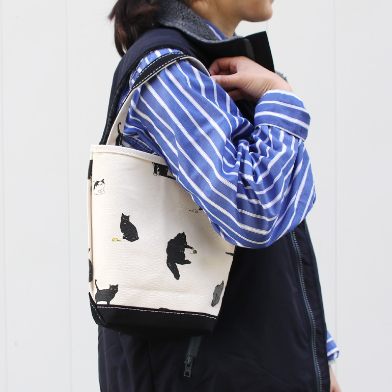 TEMBEA テンベア｜BAGUETTE TOTE MINI CAT/BLACK 通販｜DUPON35