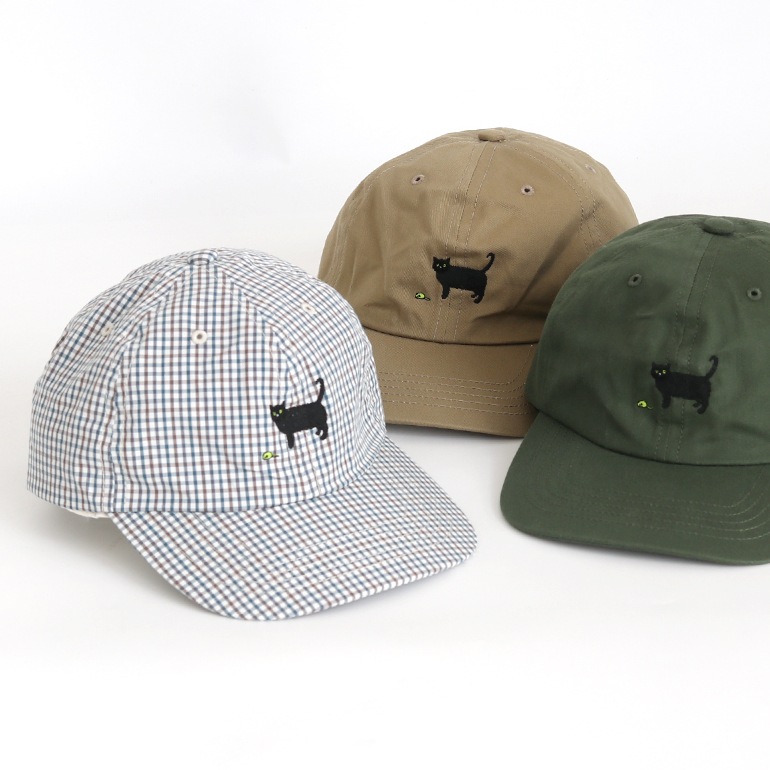 TEMBEA テンベア｜BLACK CAT CAP【全3色】