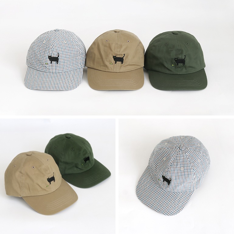 TEMBEA テンベア｜BLACK CAT CAP【全3色】