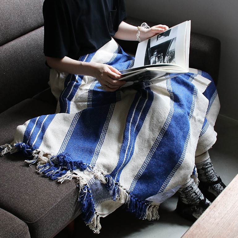 PUEBCO プエブコ｜MARINE TWILL BLANKET マリン ツイル ブランケット