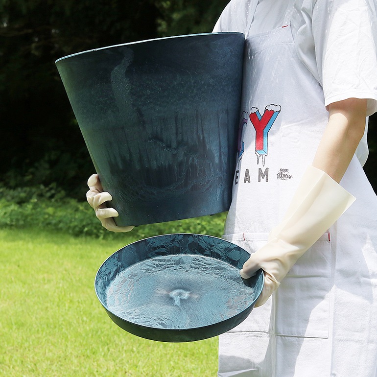 amabro アマブロ｜ART STONE SAUCER(LL)