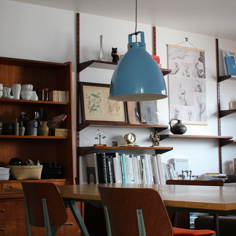 【わけあり】JIELDE ジェルデ｜Ceiling Lamp Augustin(L)  (PastelBlue  JD360)