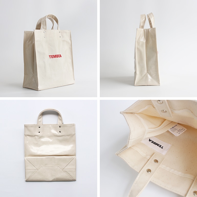 TEMBEA テンベア｜PAPER TOTE MEDIUM GINGHAM SAX 通販｜DUPON35
