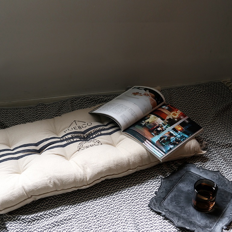 PUEBCO プエブコ｜SEAT CUSHION / FRENCH NAVY 95x48