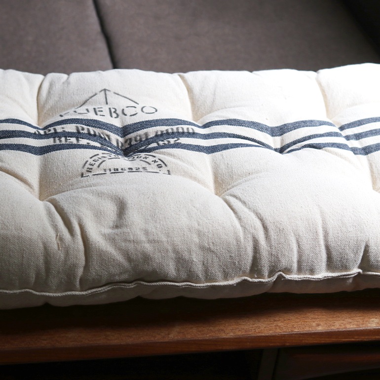 PUEBCO プエブコ｜SEAT CUSHION / FRENCH NAVY 95x48