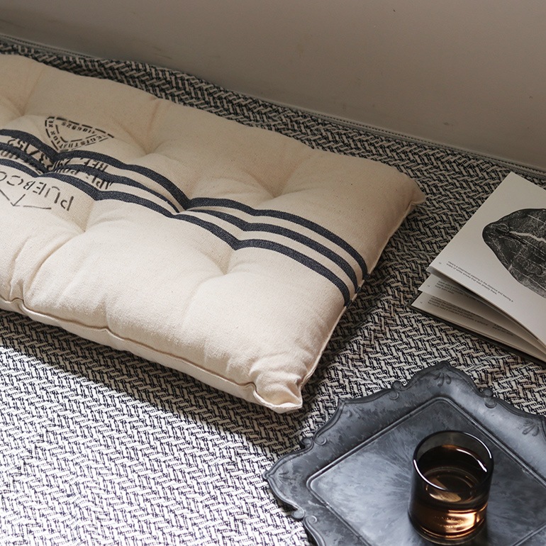PUEBCO プエブコ｜SEAT CUSHION / FRENCH NAVY 95x48
