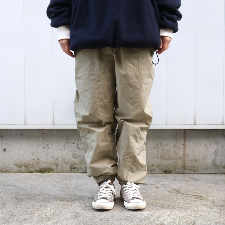 【セール】【50%オフ】maillot マイヨ｜Nylon Octa Field Trouser【全2色】
