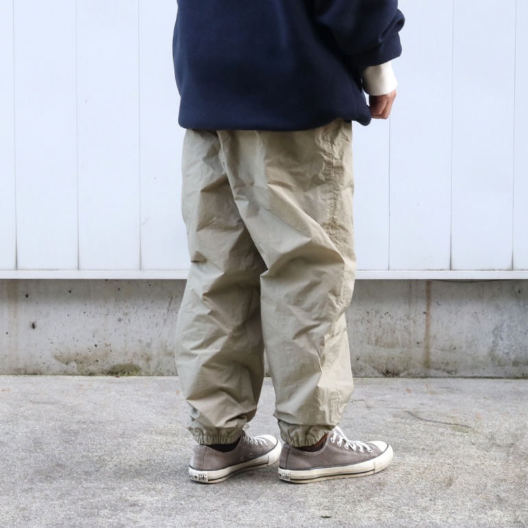 【セール】【50%オフ】maillot マイヨ｜Nylon Octa Field Trouser【全2色】
