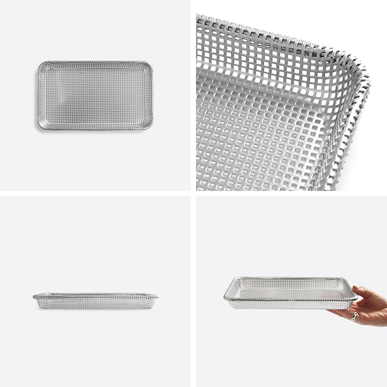 PERFORATED ALUMINUM TRAY 255 パーフォレイテッド アルミニウム トレイ