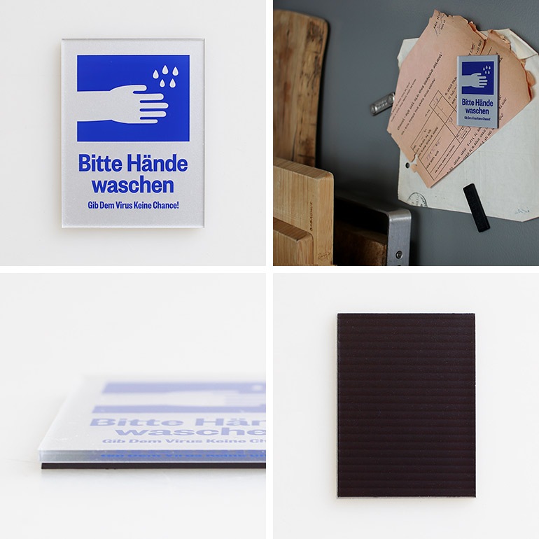 CANDY DESIGN&WORKS　キャンディデザイン＆ワークス｜Tewoaraou マグネットプレート